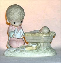 Enesco Precious Moments Figurine - Crown Him Lord Of All