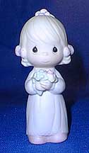 Enesco Precious Moments Figurine - Bridesmaid