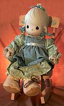 Enesco Precious Moments Doll - Mother Sew Dear