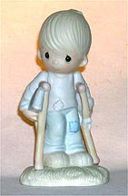 Enesco Precious Moments Figurine - He Watches Over Us All