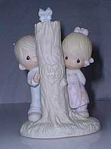 Enesco Precious Moments Figurine - Thee I Love