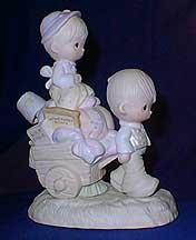 Enesco Precious Moments Figurine - Walking By Faith