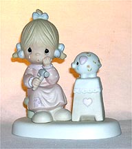 Enesco Precious Moments Figurine - Love Cannot Break A True Friendship