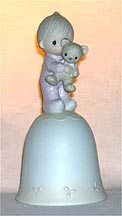 Enesco Precious Moments Bell - Jesus Loves Me