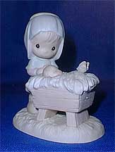 Enesco Precious Moments Figurine - A Monarch Is Born