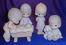 Enesco Precious Moments Figurine - For God So Loved The World