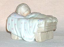 Enesco Precious Moments Figurine - Come Let Us Adore Him