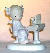 Enesco Precious Moments Figurine - Love Is Sharing