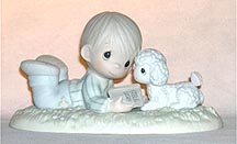 Enesco Precious Moments Figurine - I Love To Tell The Story