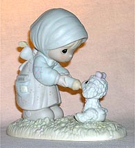 Enesco Precious Moments Figurine - Feed My Sheep