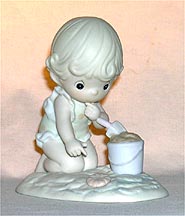 Enesco Precious Moments Figurine - His Little Treasure