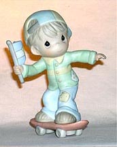 Enesco Precious Moments Figurine - God Speed