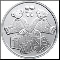 Twins Silver Medallion