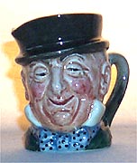 Royal Doulton Character Jug - Mr. Micawber