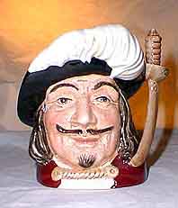 Royal Doulton Character Jug - Porthos