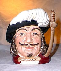 Royal Doulton Character Jug - Porthos