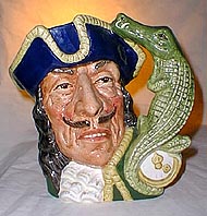 Royal Doulton Character Jug - Capt Hook