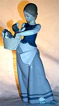 Lladro Figurine - Little Dogs on Hip
