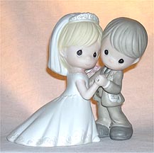 Enesco Precious Moments Figurine - Always And Forever, Daddy's Little Girl
